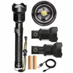 Pronett XJ4176 Taktická svítilna LED CREE XH-P90