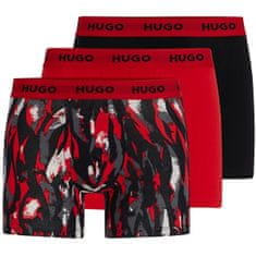 Hugo Boss 3 PACK - pánské boxerky HUGO 50510192-625 (Velikost M)