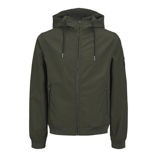 Jack&Jones Pánská softshell bunda JJEBASIC 12236300 Rosin