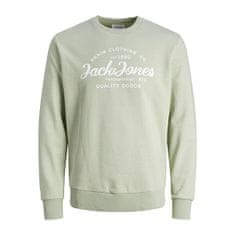 Jack&Jones Pánská mikina JJFOREST Standard Fit 12248002 Desert Sage (Velikost S)