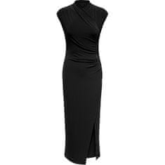 Jacqueline de Yong Dámské šaty JDYMISTY Regular Fit 15317550 Black (Velikost XS)