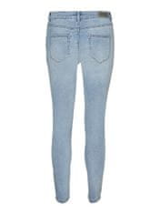 Vero Moda Dámské džíny VMFLASH Skinny Fit 10300174 Light Blue Denim (Velikost M/34)