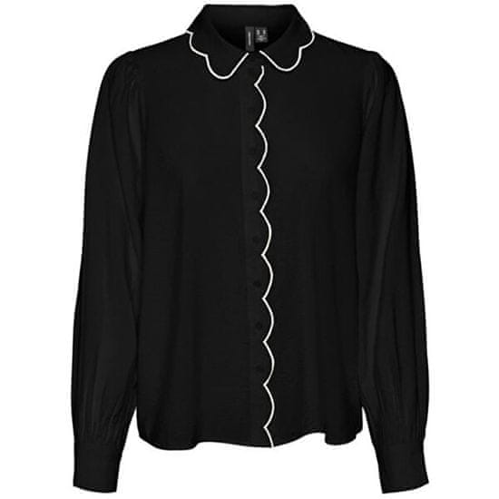 Vero Moda Dámská košile VMGIGI Regular Fit 10303039 Black