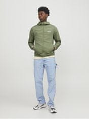 Jack&Jones Pánská bunda JJOLIVER 12249371 Oil Green (Velikost M)