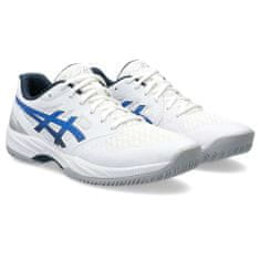 Asics Boty squashové bílé 45 EU Gelcourt Hunter 3 White Illusion Blue