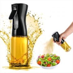 HOME & MARKER® Rozprašovač na olej, ocet a tekuté koření, Dávkovač na olej/ocet (200 ml) | FLAVORMIST