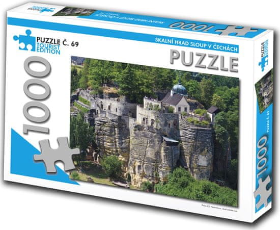 Tourist Edition Puzzle Skalní hrad Sloup v Čechách 1000 dílků (č.69)