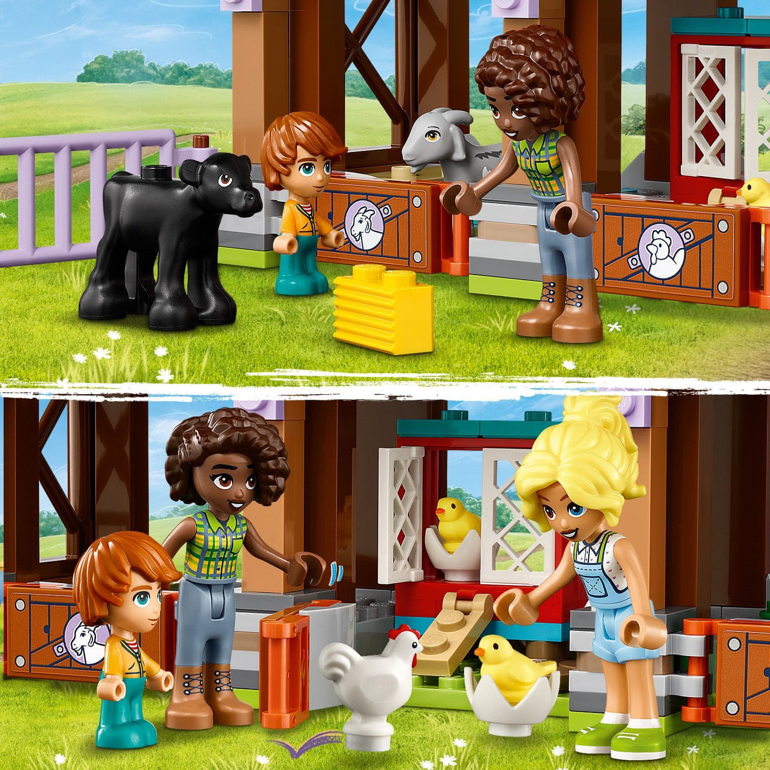 LEGO Friends 42617 Útulok pre zvieratká z farmy