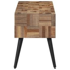 Vidaxl Lavice 110 x 35 x 45 cm masivní recyklovaný teak