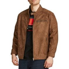 Jack&Jones Plus Pánská bunda JJEROCKY 12172908 Cognac (Velikost 3XL)