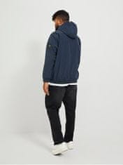 Jack&Jones Plus Pánská softshell bunda JJEBASIC 12236331 Navy Blazer (Velikost 5XL)