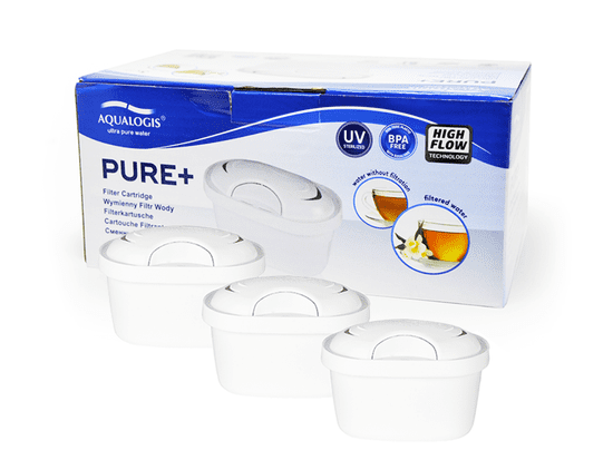 Aqualogis Filtrační patrona Aqualogis AL-Pure+ náhrada filtru Brita Maxtra a Maxtra+ (3 ks)