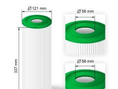 Filter Logic SFL50-5-13OBE filtrační kartuše pro bazény, vířivky a SPA (Pleatco PRB50IN, Unicel C-4950, Filbur FC-2390)