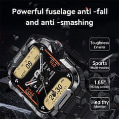 Cool Mango Strongwatch – vojenské chytré hodinky – taktické hodinky, armádní hodinky, odolné chytré hodinky