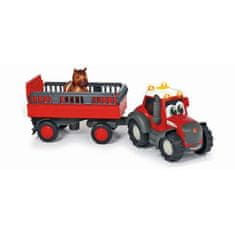 Dickie Traktor Massey Ferguson s přívěsem 30cm