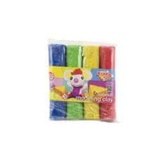 Teddies Plastelína NARA 460g, 4 barvy