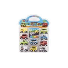 Teddies Mini auta - 10ks, 5cm