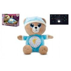 Teddies Uspávací medvídek, modrý, 32 cm