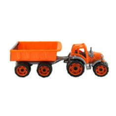 Teddies Traktor s vlečkou - 53cm, 2 barvy