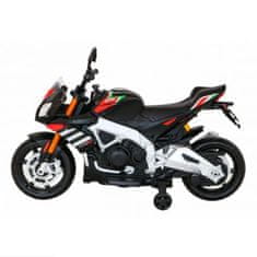 Elektrická motorka Aprilia Tuono V4 Černá