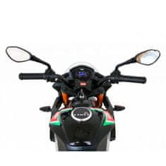 Elektrická motorka Aprilia Tuono V4 Černá