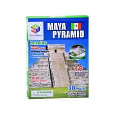 JOKOMISIADA 3D puzzle – Mayská pyramida, 19 dílů