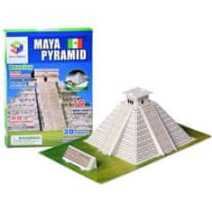 JOKOMISIADA 3D puzzle – Mayská pyramida, 19 dílů