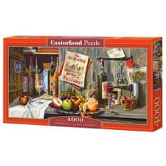 Castorland Puzzle Vintage červená a italské poklady, 4000 dílků