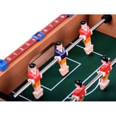 JOKOMISIADA Mini dřevěný stolní fotbal 50x25 cm