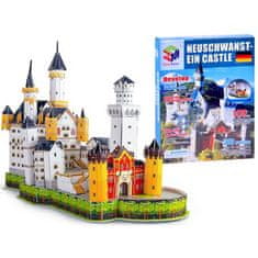 JOKOMISIADA 3D Puzzle Neuschwanstein Castle, 109 dílů