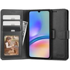 Tech-protect Wallet knížkové pouzdro na Samsung Galaxy A05S, černé