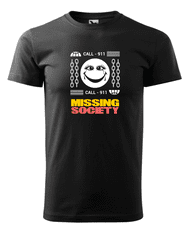 Fenomeno Pánské tričko Missing society Velikost: S