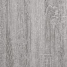 Greatstore Lavice s botníkem šedá sonoma 102 x 32 x 50 cm kompozitní dřevo