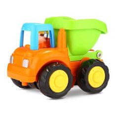 JOKOMISIADA Huile TOYS sada: Traktor + bagr + domíchávač + tatra, 12m +