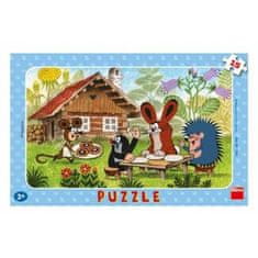 Dino Puzzle Krtek k návštěvě 29,5 x 19 cm