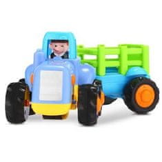 JOKOMISIADA Huile TOYS sada: Traktor + bagr + domíchávač + tatra, 12m +