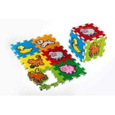 Teddies Pěnové puzzle Moje první zvířátka 15x15