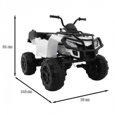 RAMIZ Elektrická čtyřkolka XL ATV 4x4