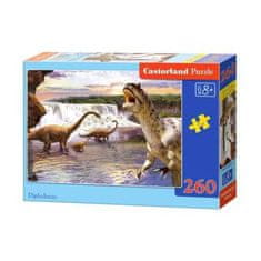 Castorland Puzzle Diplodocus, 260 dílků