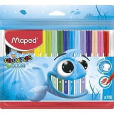 Maped MAPED fixy Color´Peps Ocean 18 barev