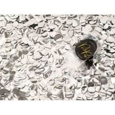PartyDeco Vystřelovací konfety, stříbrné