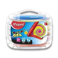 JOKOMISIADA Gelové pastely Maped ColorPeps Gel, 6 barev