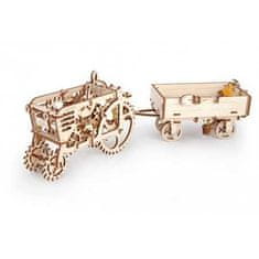 UGEARS UGEARS – pohyblivé dřevěné 3D puzzle, Vyklápěcí vlečka