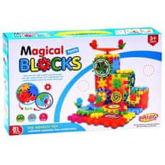 JOKOMISIADA MAGICAL BLOCKS - stavebnice Oplatky s ozubenými kolečky