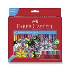 Faber-Castell Barevné pastelky Faber-Castell, 60 barev