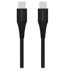 SWISSTEN TPU nabíjecí kabel USB-C / USB-C 0,4 M Černý