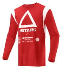 Alpinestars dres TECHDURA, (červená fluo, vel. L)