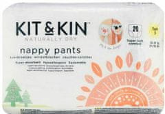 Kit & Kin Kalhotky plenkové jednorázové eko 5 (12-17 kg) 20 ks