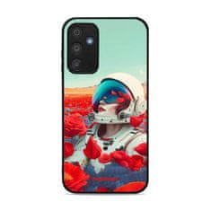 Mobiwear Lesklý kryt Glossy - Samsung Galaxy A15 / A15 5G - G001G Astronautka v květech