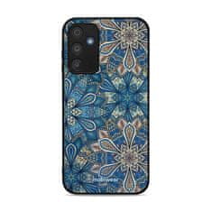 Mobiwear Prémiový lesklý kryt Glossy na mobil Samsung Galaxy A15 / A15 5G - G038G - Modré mandala květy